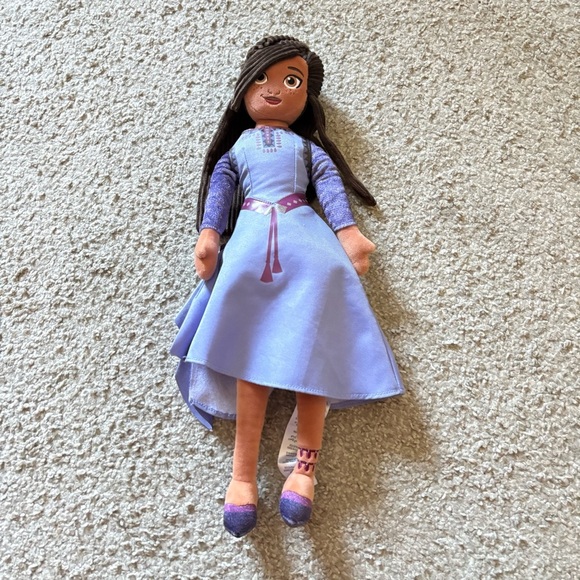 Disney Asha Plush Doll Toy – Wish Movie - 17 3/4'' Princess Stuffed - Picture 2 of 3
